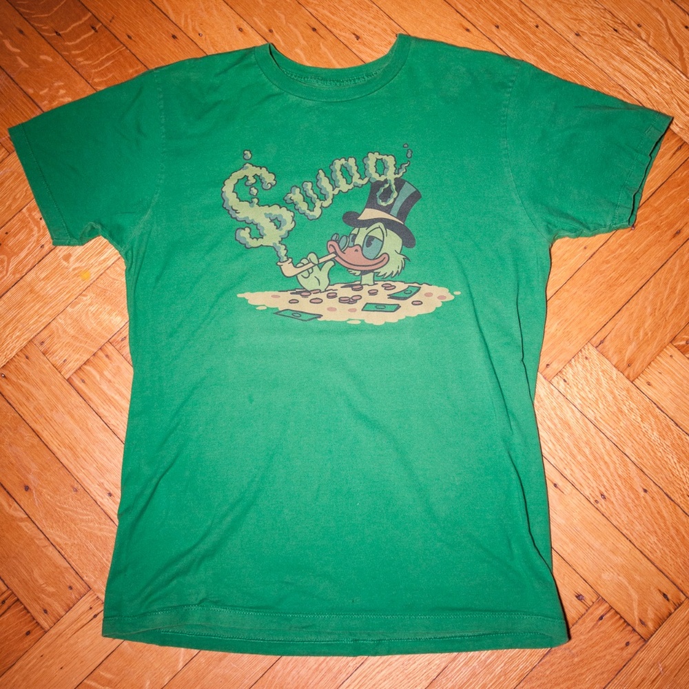 Scrooge McDuck Swag Tee Ducktales Medium